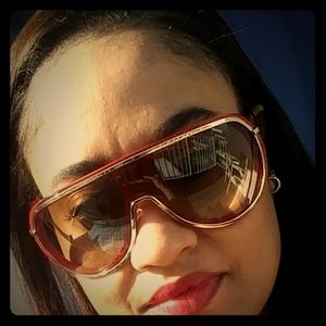 Ralph Lauren Red Sun Glasses